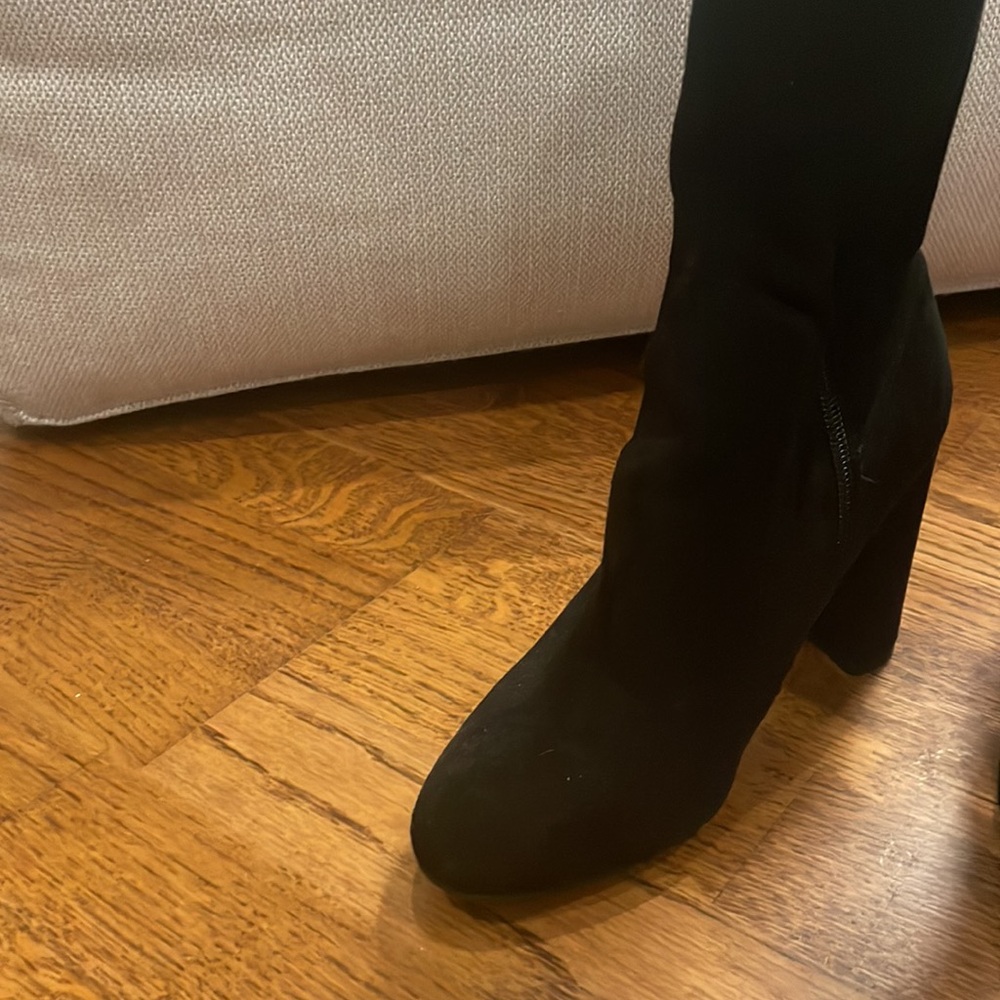 Knee High Black Boots - Picture 3 of 3